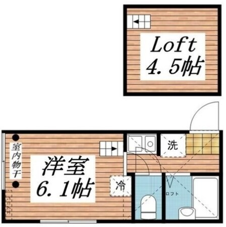 エムズ横浜の物件間取画像